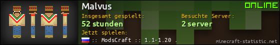 Benutzerleisten 560x90 für Malvus