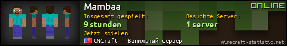 Benutzerleisten 560x90 für Mambaa