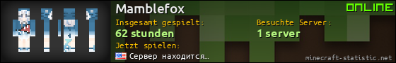 Benutzerleisten 560x90 für Mamblefox