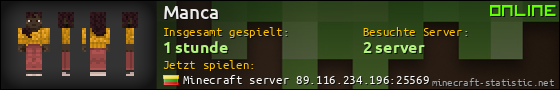 Benutzerleisten 560x90 für Manca