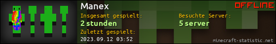 Benutzerleisten 560x90 für Manex