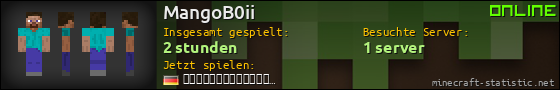 Benutzerleisten 560x90 für MangoB0ii