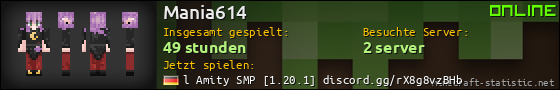 Benutzerleisten 560x90 für Mania614