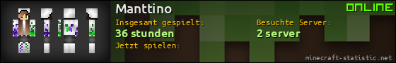 Benutzerleisten 560x90 für Manttino