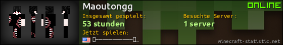 Benutzerleisten 560x90 für Maoutongg