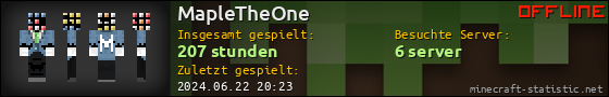 Benutzerleisten 560x90 für MapleTheOne