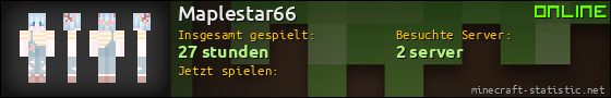 Benutzerleisten 560x90 für Maplestar66