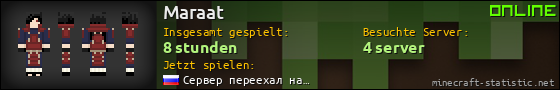 Benutzerleisten 560x90 für Maraat
