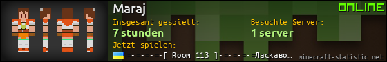 Benutzerleisten 560x90 für Maraj