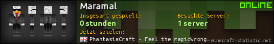 Benutzerleisten 560x90 für Maramal