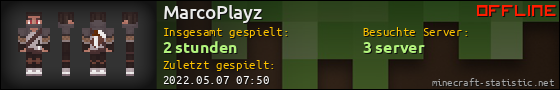 Benutzerleisten 560x90 für MarcoPlayz