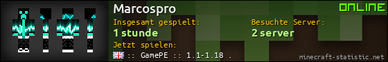 Benutzerleisten 560x90 für Marcospro