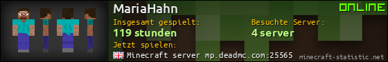 Benutzerleisten 560x90 für MariaHahn
