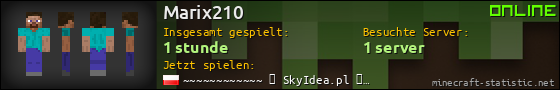 Benutzerleisten 560x90 für Marix210