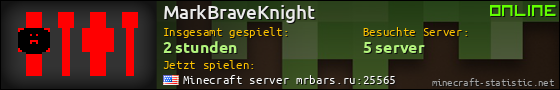 Benutzerleisten 560x90 für MarkBraveKnight