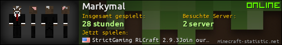Benutzerleisten 560x90 für Markymal