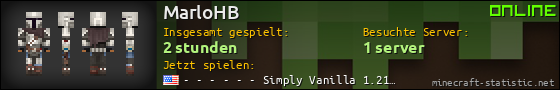 Benutzerleisten 560x90 für MarloHB