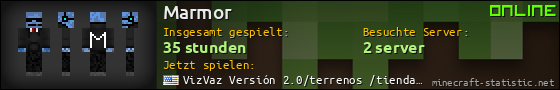 Benutzerleisten 560x90 für Marmor