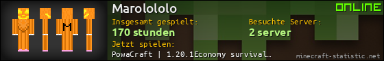 Benutzerleisten 560x90 für Marolololo