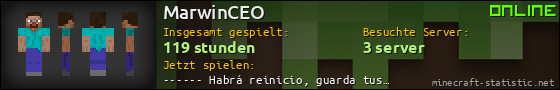 Benutzerleisten 560x90 für MarwinCEO