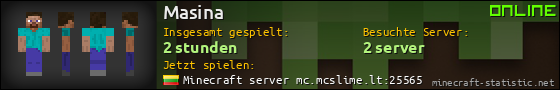 Benutzerleisten 560x90 für Masina