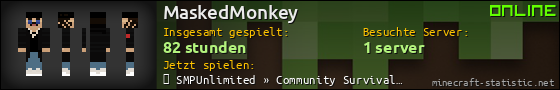 Benutzerleisten 560x90 für MaskedMonkey