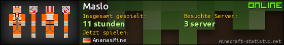 Benutzerleisten 560x90 für Maslo