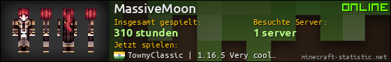 Benutzerleisten 560x90 für MassiveMoon