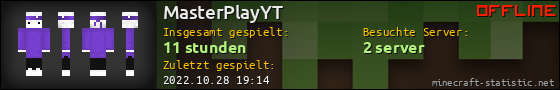 Benutzerleisten 560x90 für MasterPlayYT