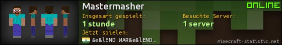 Benutzerleisten 560x90 für Mastermasher