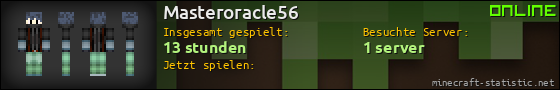 Benutzerleisten 560x90 für Masteroracle56