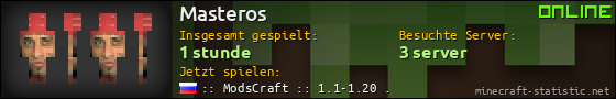Benutzerleisten 560x90 für Masteros