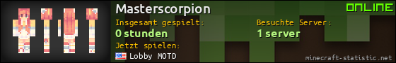 Benutzerleisten 560x90 für Masterscorpion