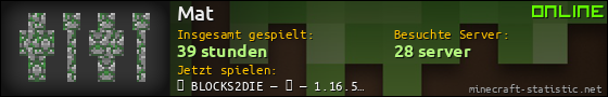Benutzerleisten 560x90 für Mat