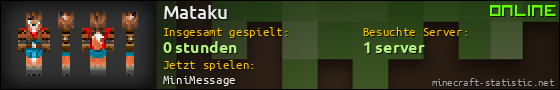 Benutzerleisten 560x90 für Mataku