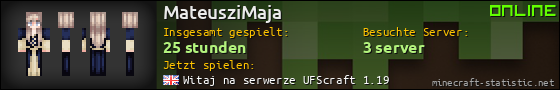 Benutzerleisten 560x90 für MateusziMaja