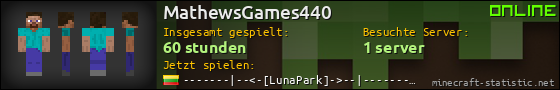 Benutzerleisten 560x90 für MathewsGames440