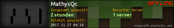 Benutzerleisten 560x90 für MathysQc
