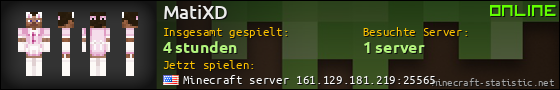 Benutzerleisten 560x90 für MatiXD