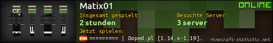 Benutzerleisten 560x90 für Matix01