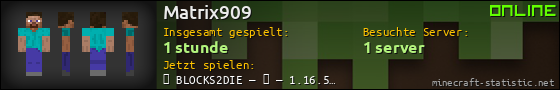 Benutzerleisten 560x90 für Matrix909