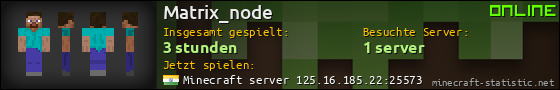 Benutzerleisten 560x90 für Matrix_node