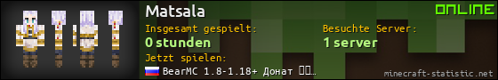 Benutzerleisten 560x90 für Matsala