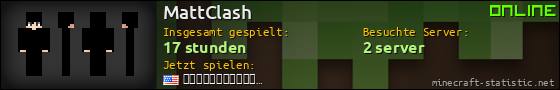 Benutzerleisten 560x90 für MattClash