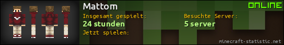 Benutzerleisten 560x90 für Mattom