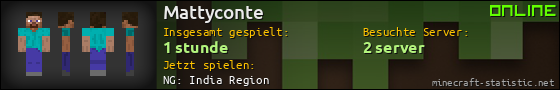 Benutzerleisten 560x90 für Mattyconte
