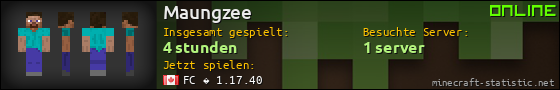 Benutzerleisten 560x90 für Maungzee