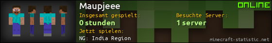 Benutzerleisten 560x90 für Maupjeee
