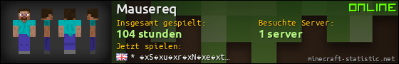 Benutzerleisten 560x90 für Mausereq