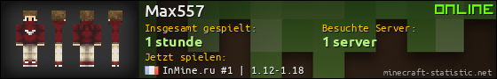 Benutzerleisten 560x90 für Max557